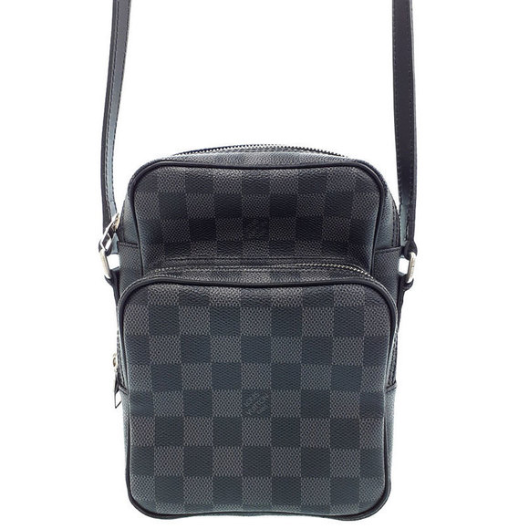 Louis Vuitton Damier Graphite Rem Shoulder Bag - Picture 1 of 9